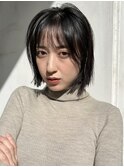 【stylist田島】大人ミニボブ/ボブ/地毛風ストレート