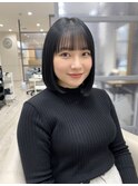 【Regarita】大人可愛いナチュラルボブ/結べる長さのボブ　原田