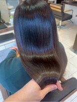 ヘアリゾート粋 ティガ 池袋店(tiga)&nbsp;透明感カラー/チョコレートブラウン/艶髪