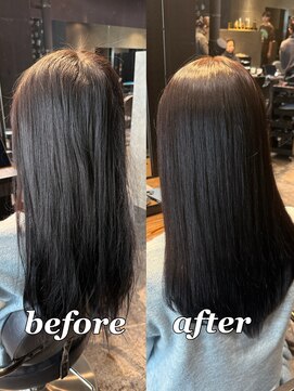 エノア 東京(ENORE) 縮毛矯正/ナチュラル/ストレート/モテ髪/艶髪/髪質改善