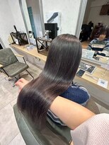 キャパ(CAPA)&nbsp;透明感グレージュ＆髪質改善(茅ヶ崎/20代/ブリーチなしカラー)