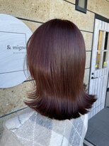 ミニョン(& mignon)&nbsp;ピンクブラウン