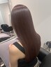 【ケア重視の方に】 オススメ艶美髪カラー+髪質診断付カスタムトリートメント