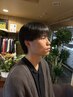 【森永指名限定】メンズカット+縮毛矯正 or 髪質改善　￥15000～