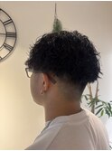 細かめツイストスパイラルパーマ