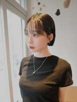 ワビ 本町店(wabi)&nbsp;縮毛矯正で叶うまとまりボブ