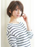 『rue京都』大人可愛いナチュラルボブ