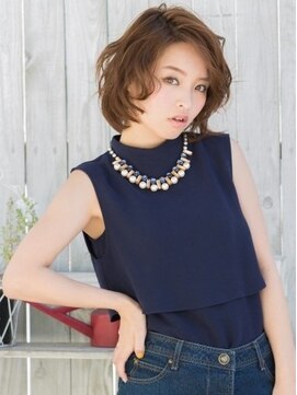 ペイジー 溝の口(Peissy) 美人度UP◎ガーリーさ満点の大人ボブスタイル＜Peissy＞