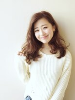 アフロート ギンザ(AFLOAT GINZA) ゆるふわセミロングパーマ