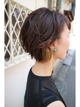 ロア ヘアーアンドビューティー(LOA hair&beauty) ショートパーマスタイル