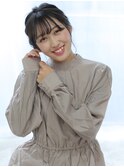 ≪valentine≫シニヨンアレンジ♪