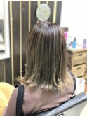 外ハネバレイヤージュ☆