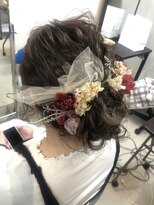 ヘアーデザインフロイデ(HAIR DESIGN freude)&nbsp;ドライフラワー×ヘアセット