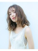 こなれほつれウェーブパーマ