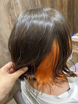 ヘアメイク Y-21 青葉台店 インナーカラー