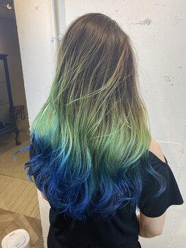 エル(EL by green) 《tomi》ロングレイヤー×グラデーションデザイン