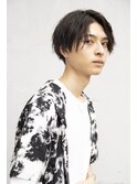 小久保style☆プラチナグレージュ透明感ツーブロックショート