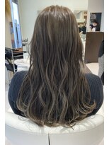 アメイジングヘアー 美沢店(AMAZING HAIR)&nbsp;ハイライト×オリーブベージュ