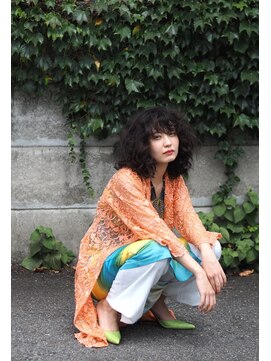 リブロ 三軒茶屋(LIBRO) くせ毛風ロングスタイル