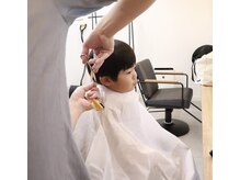 アール ヘアスタジオ(R hair studio)の雰囲気（キッズカットもお任せ下さい！お子様同伴、大歓迎です！）