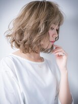 カバーヘア ブリス 大宮西口(COVER HAIR bliss)&nbsp;外国人風ヴェールカラー大人かわいいロブヘアr大宮20代30代40代