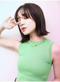 外ハネボブイージーストレート