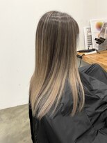 ワンスタイル(One style) 【2ブリーチ】バレイヤージュ＋髪質改善トリートメント