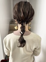 リルア 博多(LIRUA)&nbsp;ちょい編みポニーテール