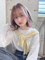 ルービック(Rubik's)&nbsp;大人かわいい春カラー/外ハネボブ/オリーブベージュ