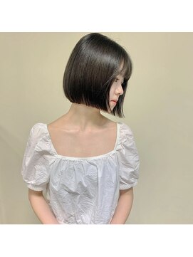 ナループロア ルームー(Nalu pu loa ROOMOO) ゆるまきタッセルカット/タッセルカット/タンバルモリ/韓国ボブ