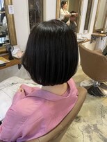 サンバイセライロ 千葉(SAN. by celilo)&nbsp;丸みボブ/斜めバング/千葉/千葉駅 【積田佳奈】