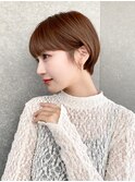 ショート×顔周り×美髪×前髪×イメチェン×耳かけ×マッシュ