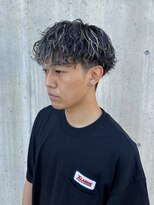 レゴリス(REGOLITH)&nbsp;波巻きパーマ波巻きスパイラルメッシュハイライト無造作マッシュ