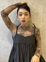 アース 三軒茶屋店(HAIR&MAKE EARTH) 三軒茶屋_レディース_ヘアアレンジ_ヘアセット_タイト_小顔