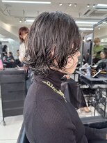 ヴェイン 渋谷(vain)&nbsp;ショートボブパーマ/外はね/スパイラル/クールカジュアル/渋谷