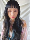 【阿形】オン眉×大きめニュアンスウェーブ