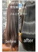 【Lilly新宿】#艶髪ストレート＃イルミナカラー