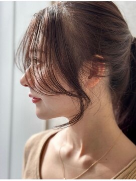 コア 表参道(COA) レイヤーカット/ウエットヘア/オリーブベージュ/表参道/表参道駅