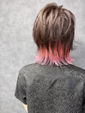 デイバイヘアーポケット(Day.by hair pocket) ピンクウルフ