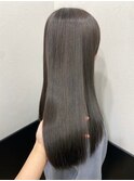 【艶グレージュ/ロング/20代/髪質改善】