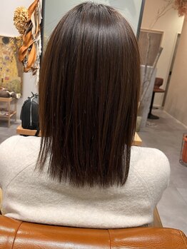 レガーレ(Legare)の写真/ストレート特有の"ギシギシ感"とは無縁♪ナチュラルな艶と手触りに大満足の<アルテマストレート>が人気!!