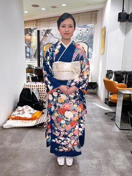 ジラ ヘアアンドメイク(girra HAIR&MAKE) 成人式振袖着付け＋ヘアセット