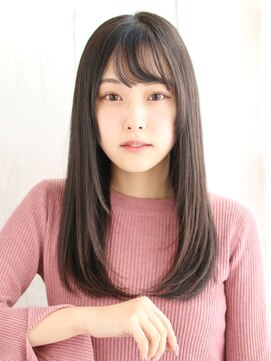 ローブ(L'Aube) 上品なツヤ感と柔らかさをまとった大人可愛いストレート