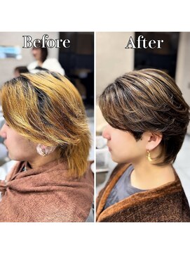 アッシュ 桜木町店(Ash) ブリーチ毛OK 髪質改善メンズ縮毛矯正【横浜/桜木町/艶髪】