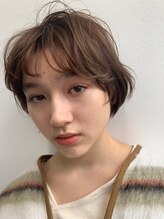 ヌーヌー 鶴ケ峰(nuu nuu) 髪質改善×ミディアムオリーブ