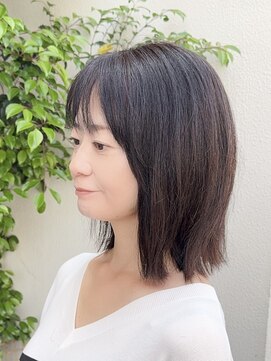 ムート(mut) 白髪ぼかし×スタイリングカット