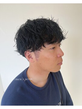 ヘアーアンドリゾート 縁(Hair&Resort En.) メンズスパイラルパーマ