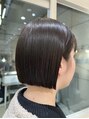 ゼスト フィーノ(ZEST fino) パツッとライン感残しつつ、トレンドのミニボブ☆酸性ストレート