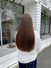 【特別優待♪】迷ったらコレ!お得カット新ストレート髪質改善コース￥19,690