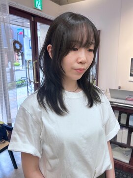 ルックアット(Look at) 【Look at】20代30代40代レイヤーミディアムダークグレー